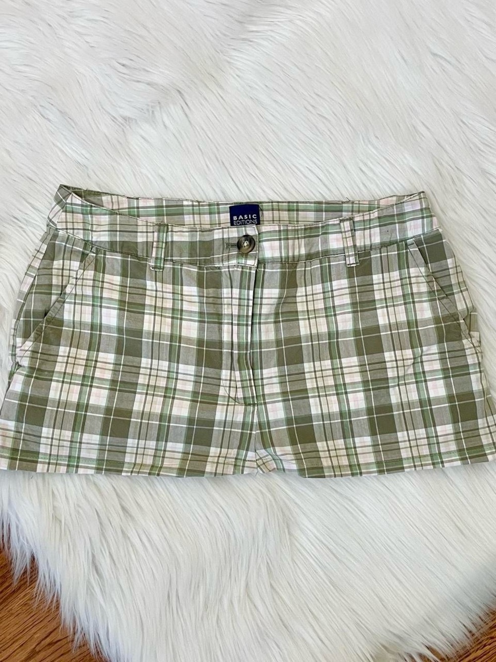 Vintage Y2K micro mini skirt by Basic Editions